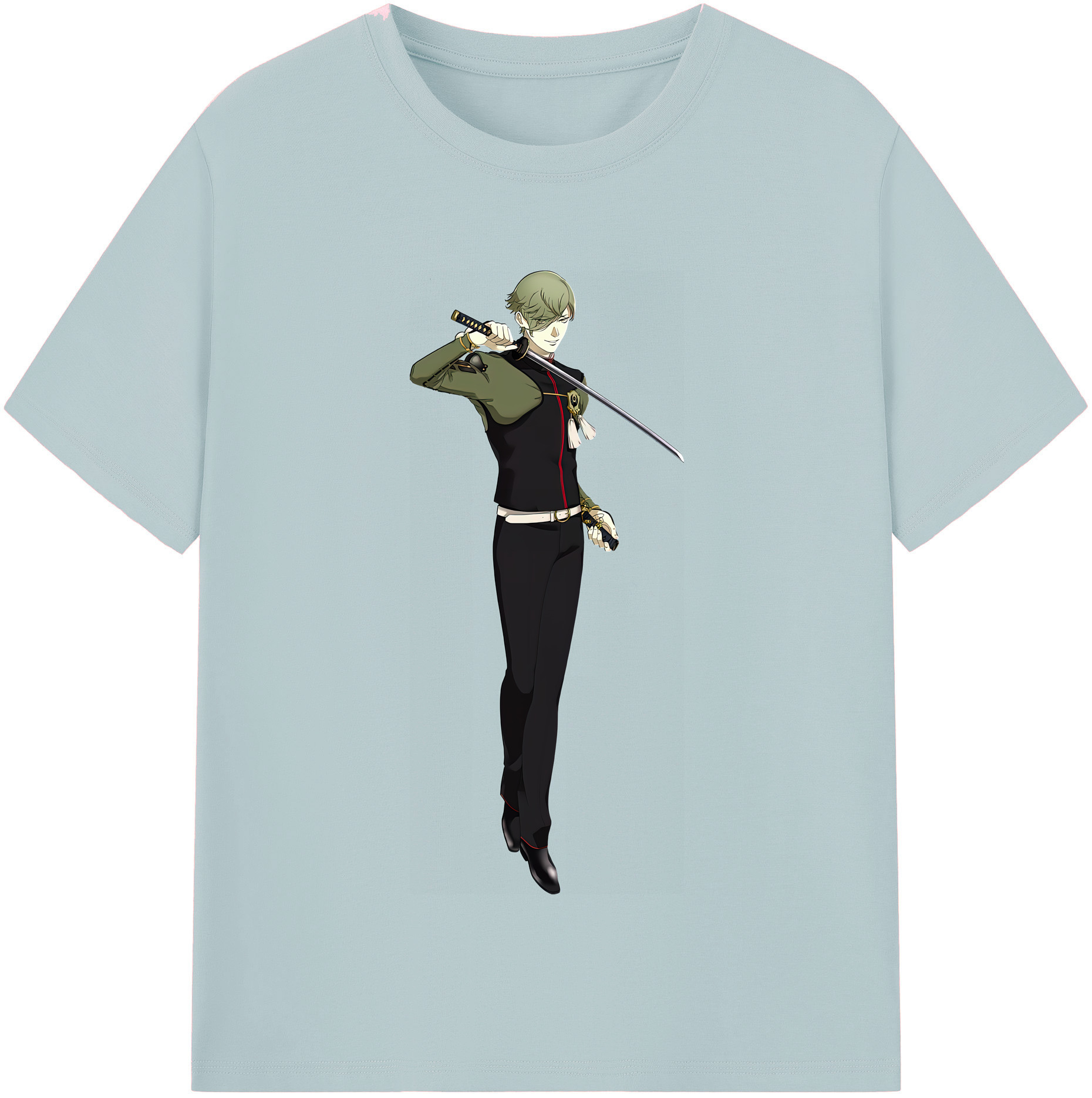 （画像用） 刀剣乱舞 Touken Ranbu 綿100％半袖Tシャツ（フロントプリント）
